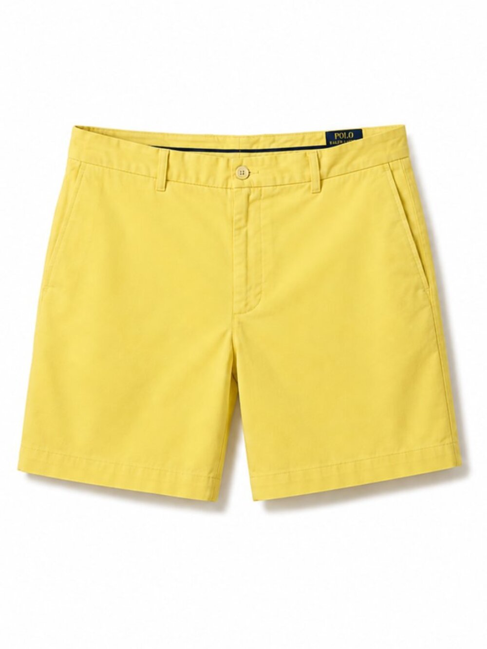 Polo Ralph Lauren Men's Straight Fit Chino Shorts Yellow 100% Pima Cotton 40